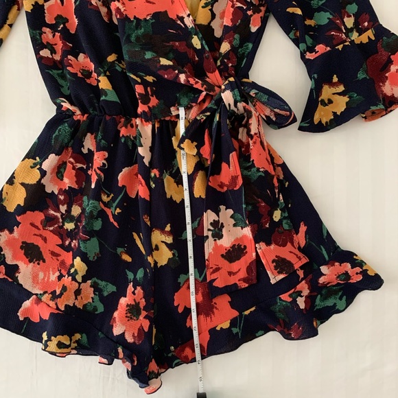 Navy My Story Romper - Picture 9 of 13